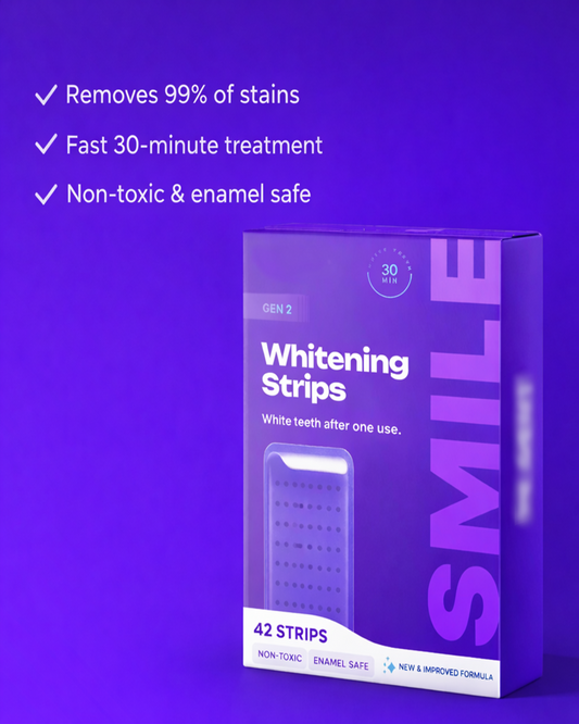 Purple Teeth Strips